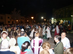 Inauguración y estandartes