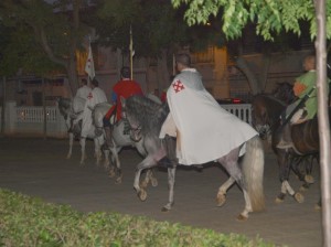 Desfile hacia rio