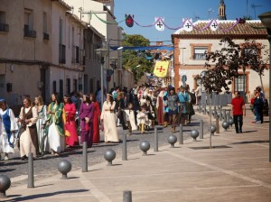 Desfile hasta castillo