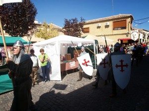 Desfile hasta parterre del rio