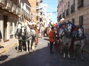 Desfile hasta parroquia