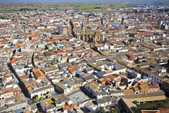 Vista aérea de Manzanares. Vista aérea de Manzanares.