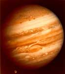Imagen de Júpiter con la Gran Mancha Roja.