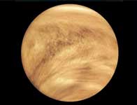Imagen de Venus captada por un telescopio de UV.