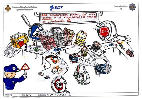 Stop Accidentes y Ponte Vella organizan la segunda edición del concurso  escolar de dibujo y redacción sobre seguridad vial Papis eu participo na  educación viaria  Creando Tu Provincia
