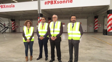 Inauguración de la nueva nave de la empresa "Palibex" en Manzanares