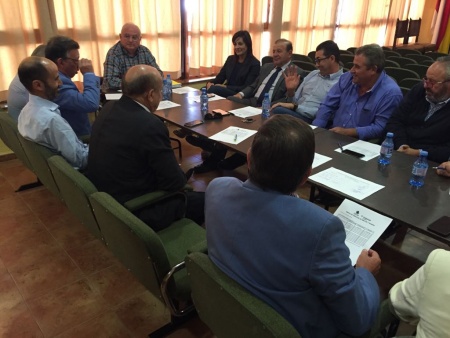 Reunión de la Lonja de Sandía y Melón de Castilla La Mancha, celebrada en FERCAM 