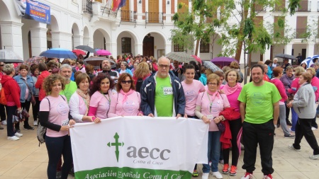 Inicio de la 4ª Marcha Rosa contra el cáncer de mama
