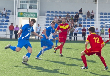 Imagen del partido ante el Porzuna. Foto: José A. Romero