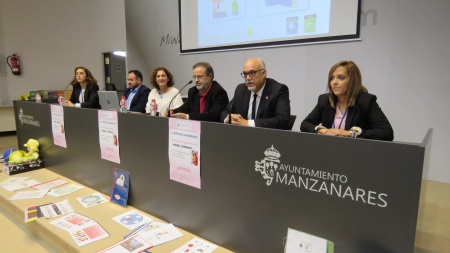 Inauguración de las jornadas a cargo del alcalde, Julián Nieva