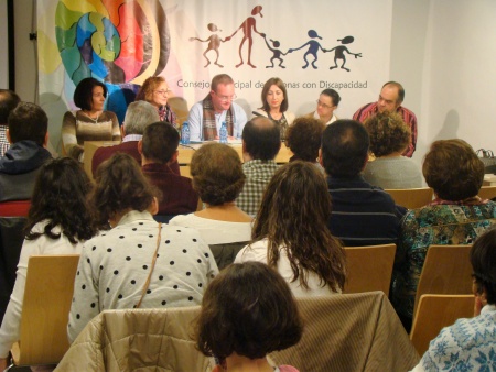 Mesa redonda "La discapacidad, contada por sus protagonistas"