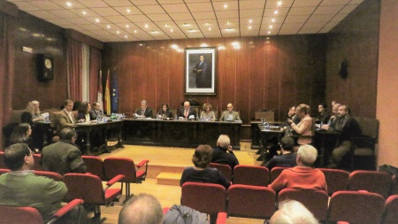 Pleno del Ayuntamiento de Manzanares. Noviembre 2016