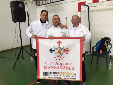 Competidores del club Arqueros de Manzanares en Tomelloso