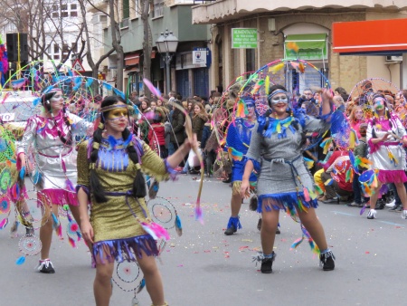 Los Echaos p'alante en el concurso de 2016