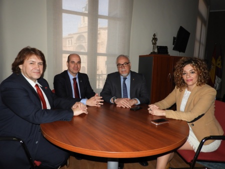 Jornada de trabajo en Manzanares con el director general de empresas, competitividad e internacionalización de la JCCM