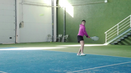 Itziar Aparicio en el torneo de Daimiel