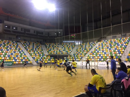 Imagen del partido ante Caserío en el Quijote Arena