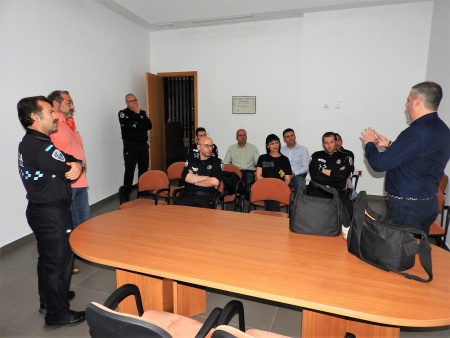 Curso práctico de manejo del sistema "Mcam" en la Policía Local de Manzanares