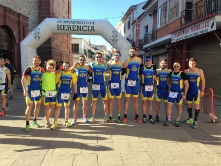 Equipo manzanareño en Herencia