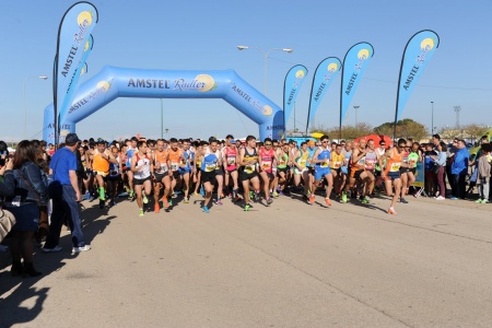 Salida de la Carrera Popular de Manzanares en su edición de 2016