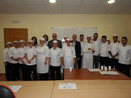 Clausura acción formativa "Auxiliar de Cocina"