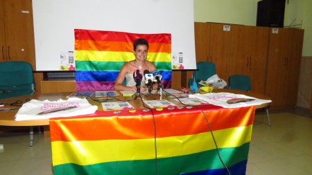 Esther Nieto-Márquez en la presentación del II Summer Rainbows