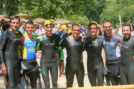 Participantes del Club de Triatlón Manzanares Pilas Bonas MPRacing