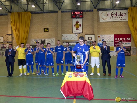 El Manzanares FS ofreció el título de campeón de 2ª B a su afición