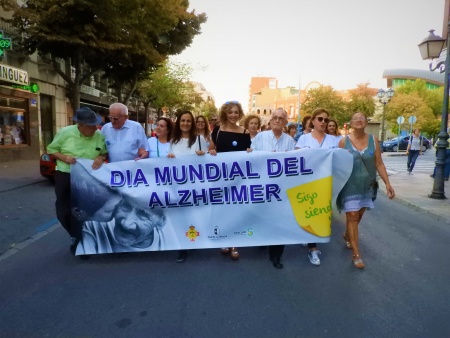 Marcha por el alzheimer con motivo de las I Jornadas Ciudad de Manzanares de Alzheimer