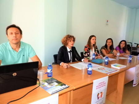 Beatriz Labián, concejala de servicios sociales en la presentación de las I Jornadas Socio Sanitarias de Salud Mental