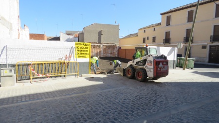 Acondicionamiento del acceso al parking