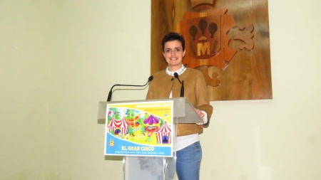 Esther Nieto durante la presentación de Diverinfancia 2017