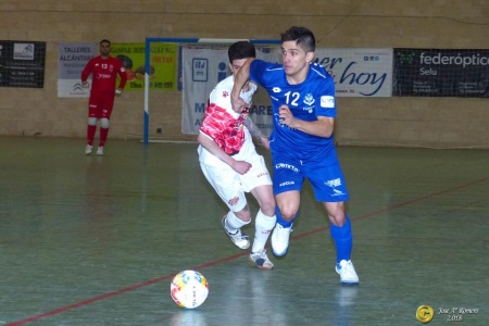 Momento del partido entre el Manzanares FS Quesos El Hidalgo y El Pozo Ciudad de Murcia