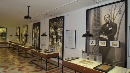 Interior de una de las galerías del Archivo Museo dedicado a Sánchez Mejías