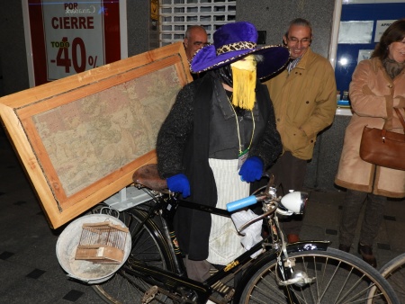 Uno de los participantes en el Día del Mascarón