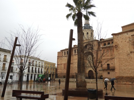 El cielo amanecía cubierto en Manzanares