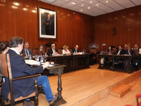 Sesión plenaria de febrero en el Ayuntamiento de Manzanares