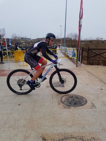 José Alises durante la prueba de Alcobendas