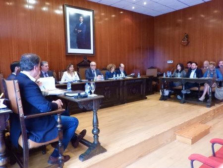 Sesión plenaria de abril en el Ayuntamiento de Manzanares