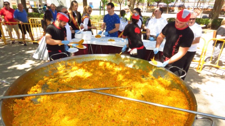 Paella popular de las últimas fiestas patronales