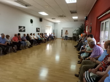 Clausura de talleres de mayores