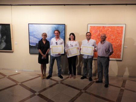 Inauguración de la 42 exposición del Certamen Nacional de Pintura