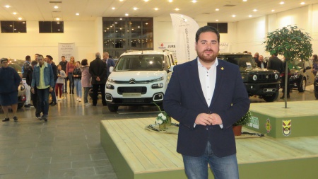 Pablo Camacho en la clausura del Salón del Automóvil 2018