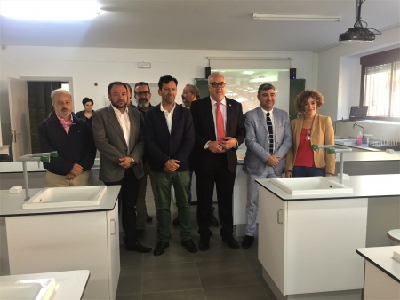 Inauguración del laboratorio del IES Pedro Álvarez de Sotomayor