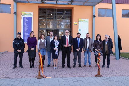 Autoridades en la inauguración de la Feria del Stock