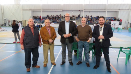 Julián Nieva expresó el apoyo municipal a la Federación de Judo y club organizador