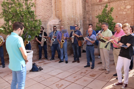 La banda de Manzanares ha despedido a quien fue su compañero durante 50 años