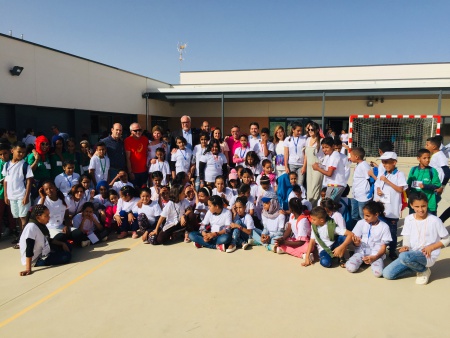 Manzanares vuelve a convertirse en el punto de acogida de los menores de 'Vacaciones en paz'