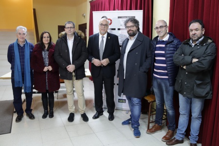 Sergio del Molino y Ángel Raúl Ruiz Pulpón en la Escuela de Ciudadanía