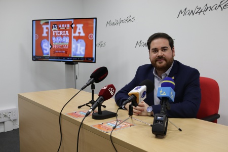 Pablo Camacho en la presentación de la 13ª Feria del Stock